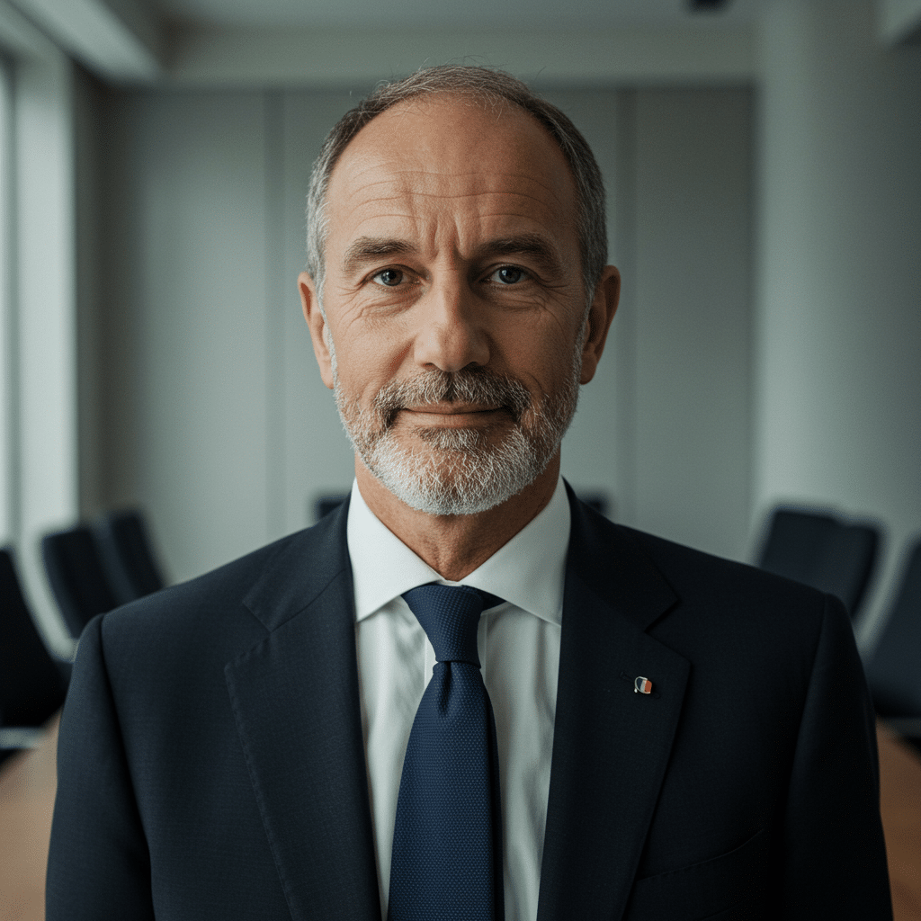 homme ressemblant &agrave; senard jean dominique patron du groupe Renault